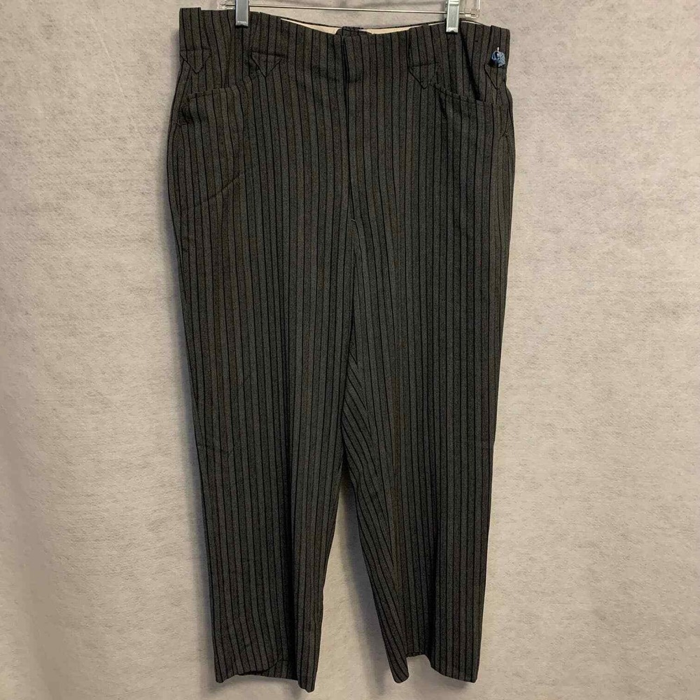 Vintage Men's/Unisex Straight Leg Pinstripe‎ Slacks